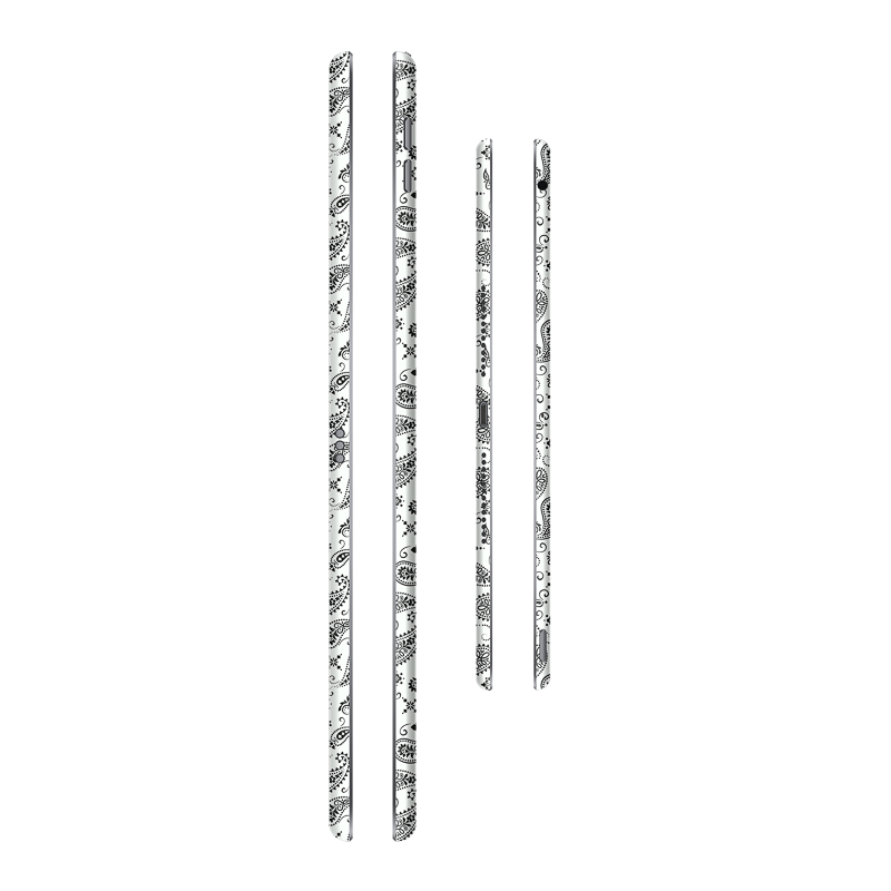 White Paisley Full Body