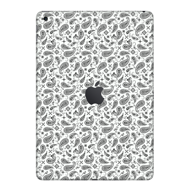 White Paisley Full Body