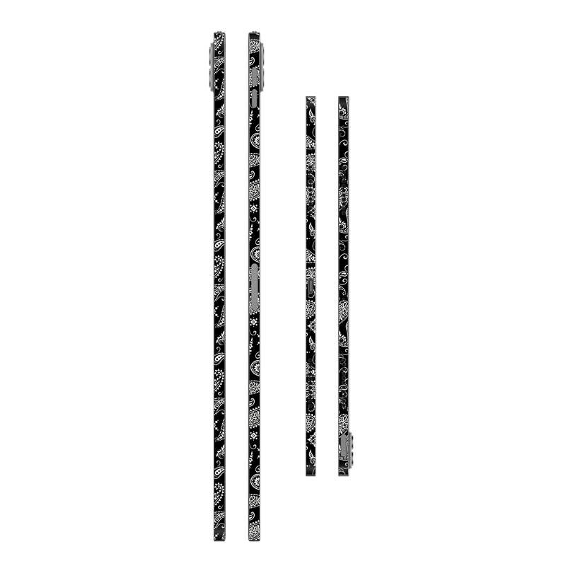 Black Paisley Full Body