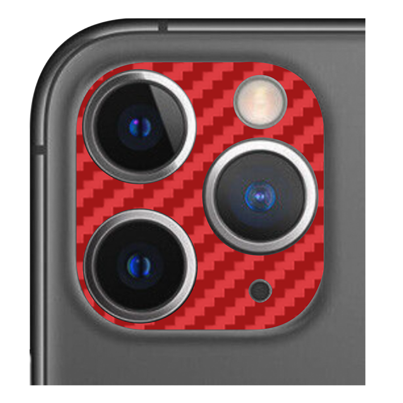 Carbon Fibre Red Pack of 2