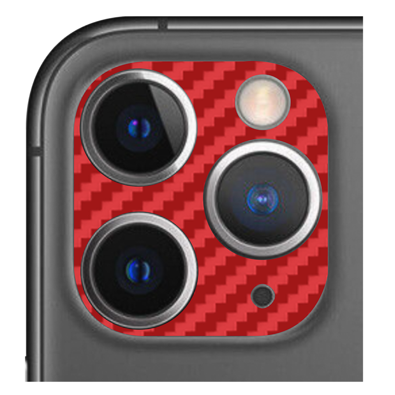 Carbon Fibre Red Pack of 2