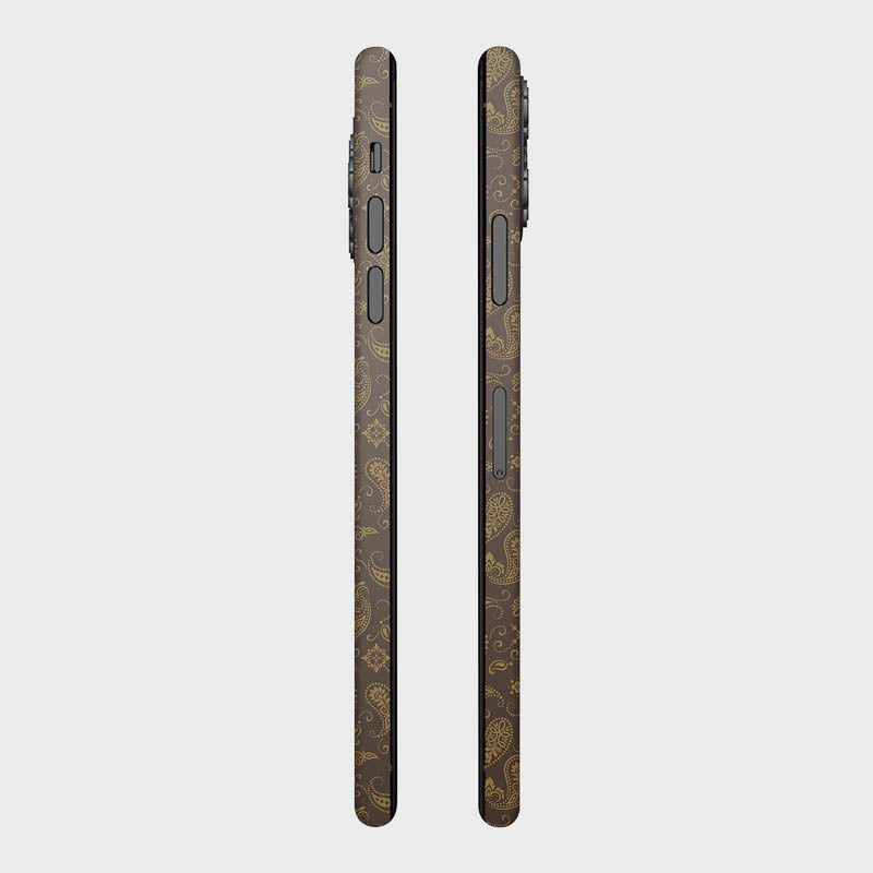 Brown Paisley Full Back