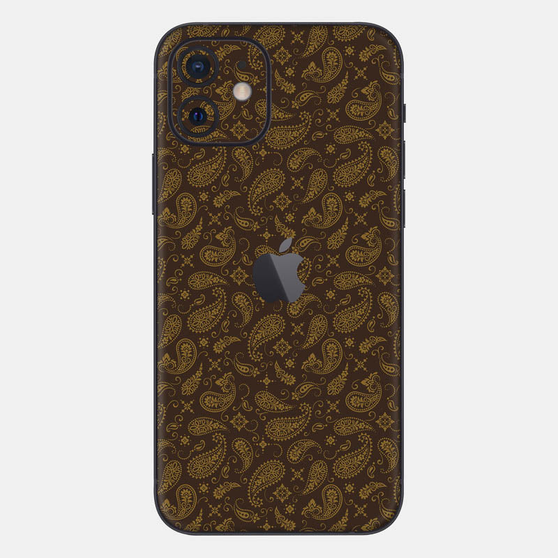 Brown Paisley Full Body