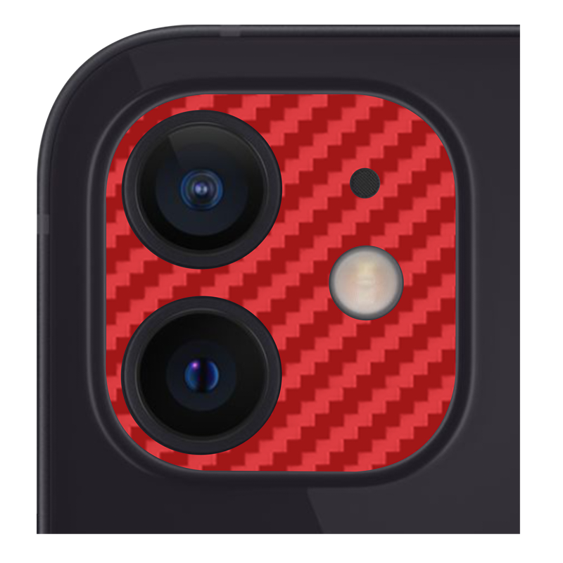 Carbon Fibre Red Pack of 2