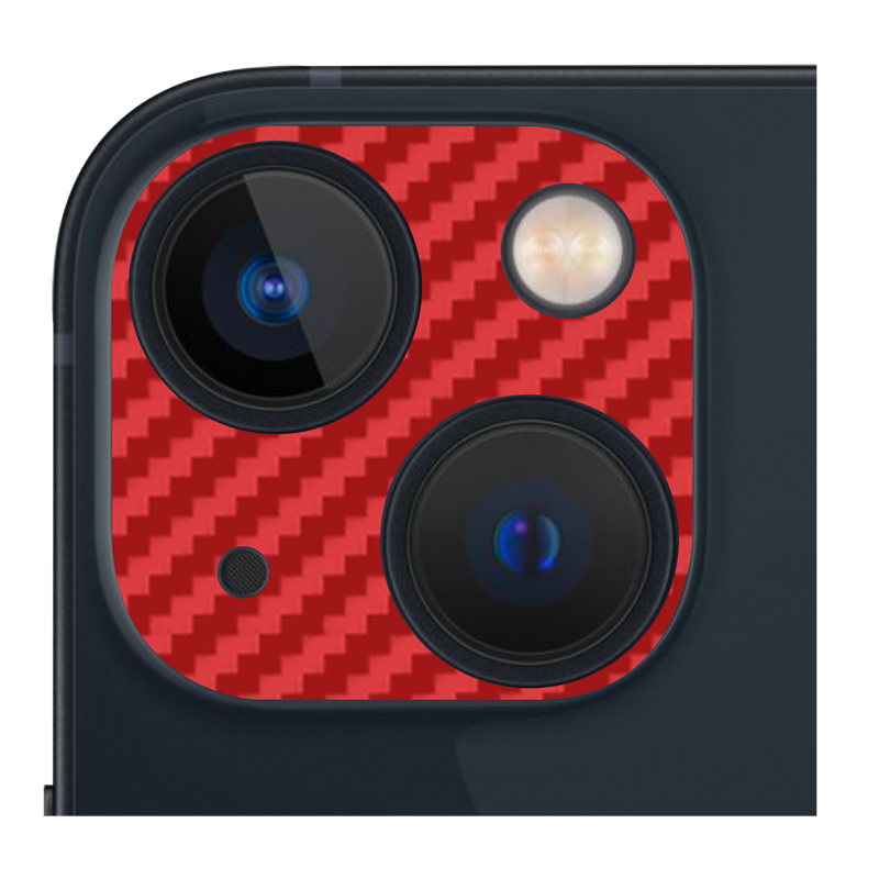 Carbon Fibre Red Pack of 2