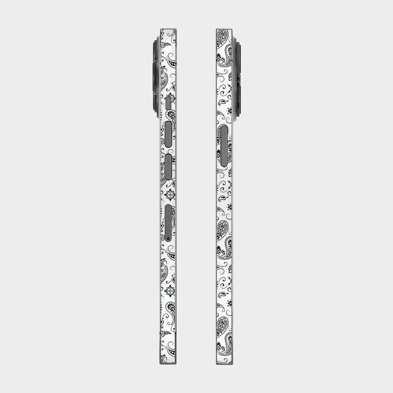 White Paisley Full Body