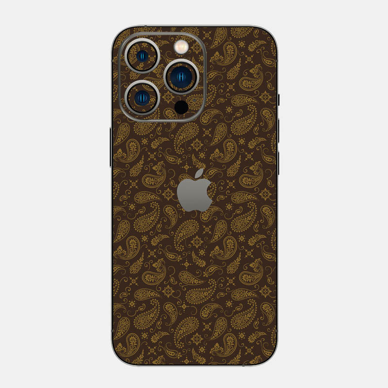 Brown Paisley Full Body