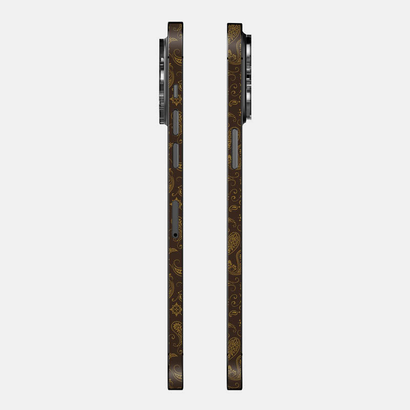 Brown Paisley Full Body