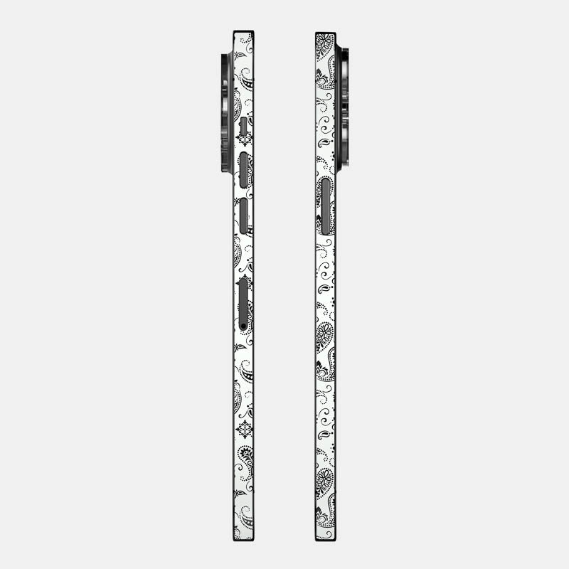 White Paisley Full Body