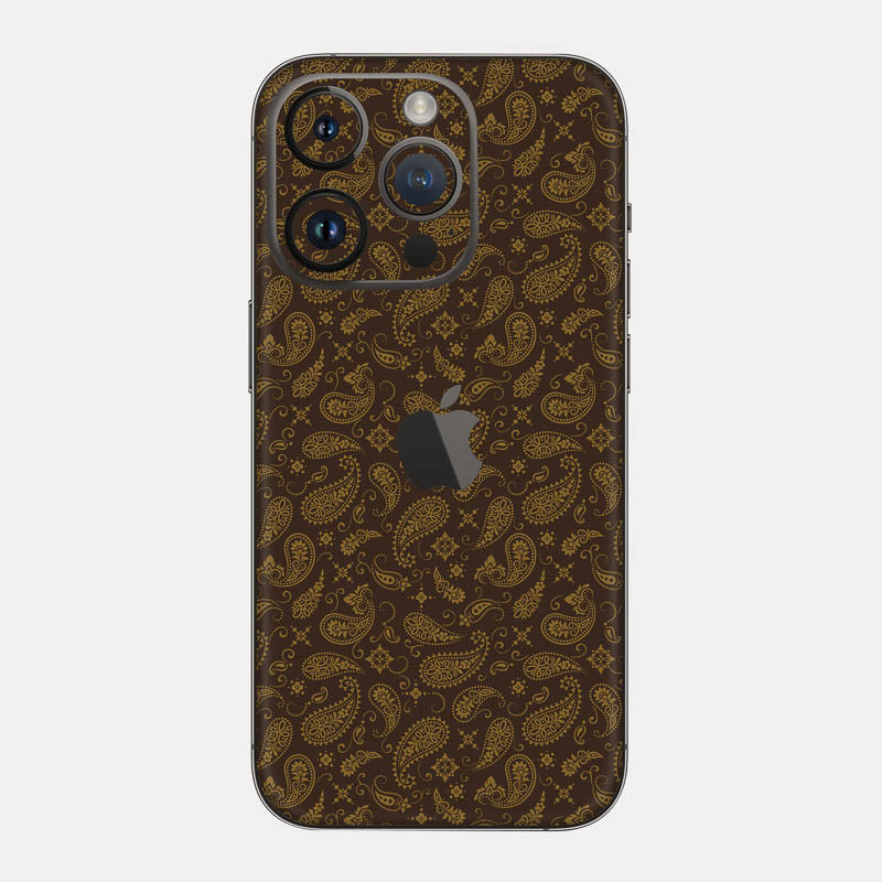 Brown Paisley Full Body