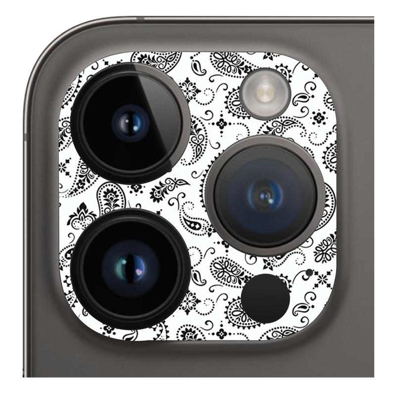 White Paisley Pack of 2