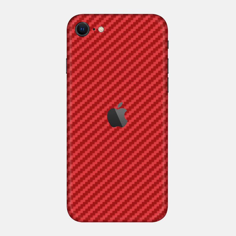 Carbon Fibre Red Full Back