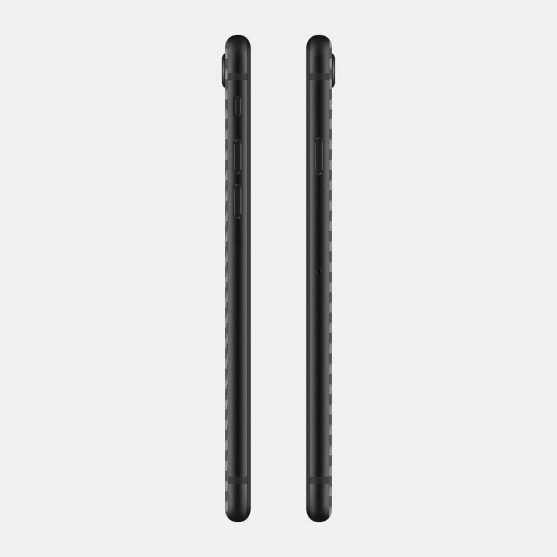 Carbon Fibre Grey Glass Back