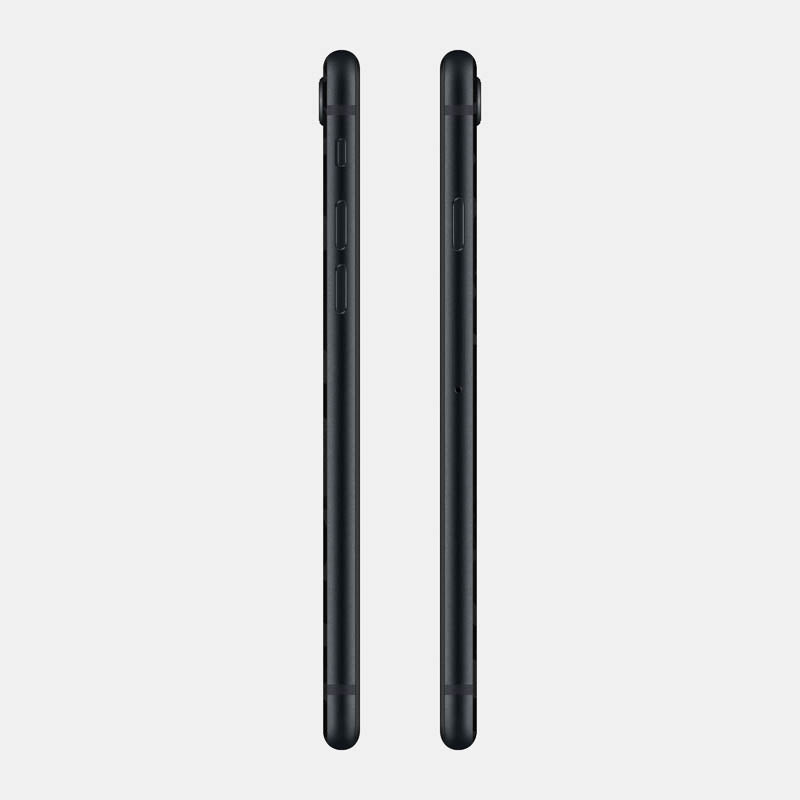 Black Camo Glass Back