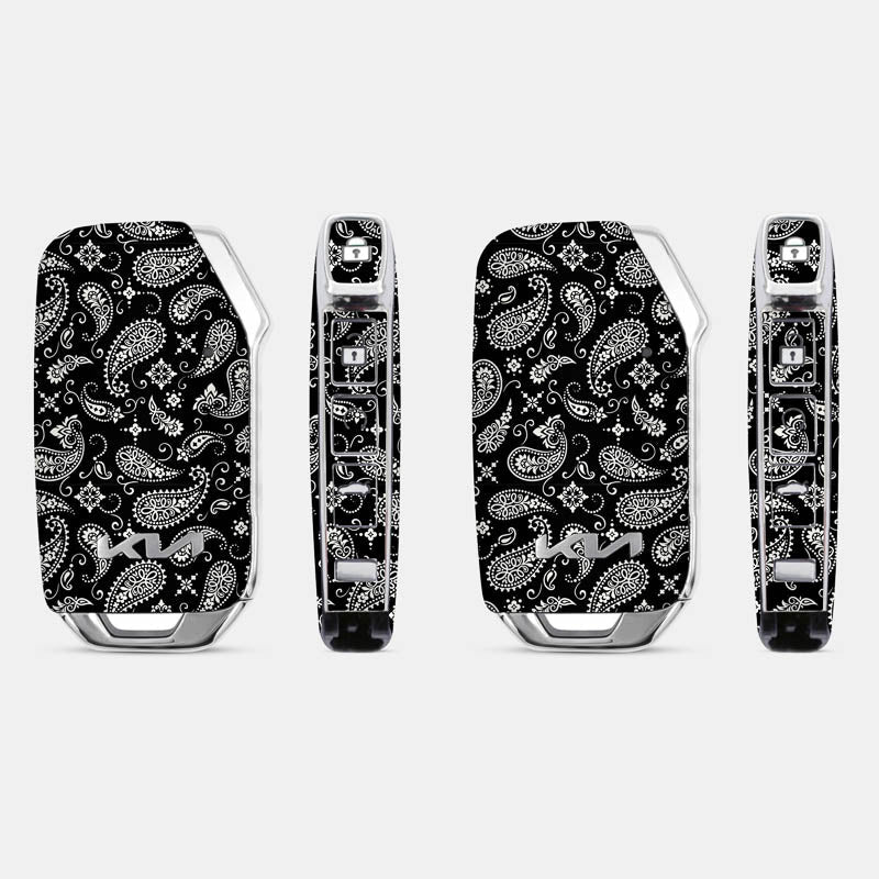 Black Paisley Key-1 + Key-2