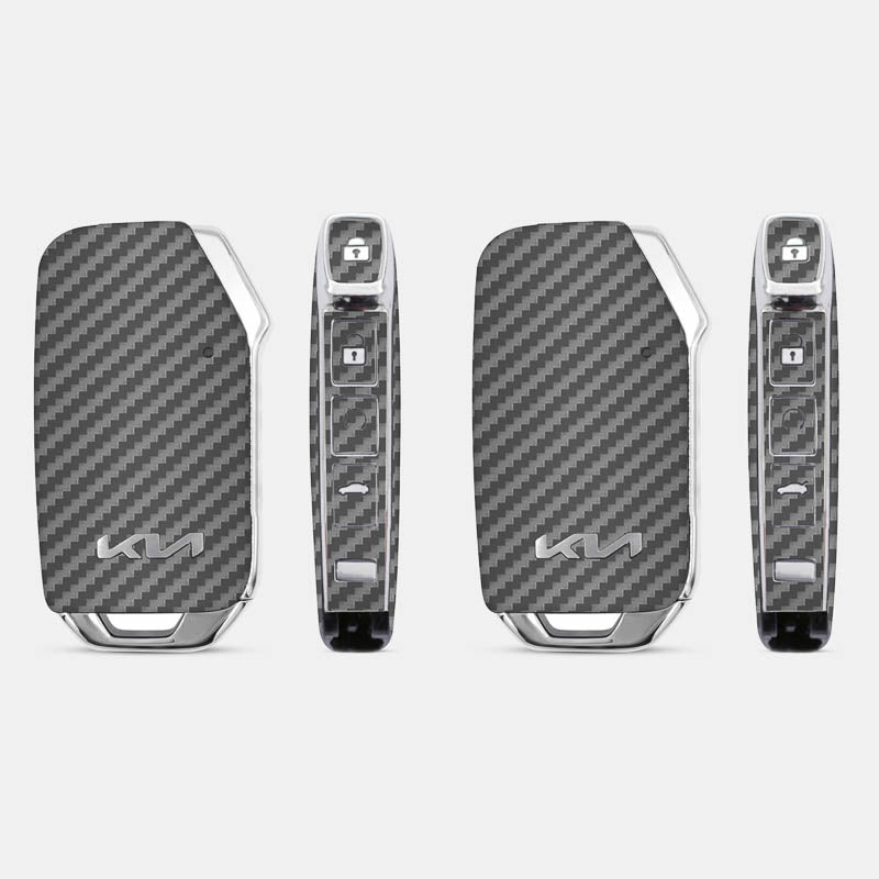 Carbon Fibre Grey Key-1 + Key-2