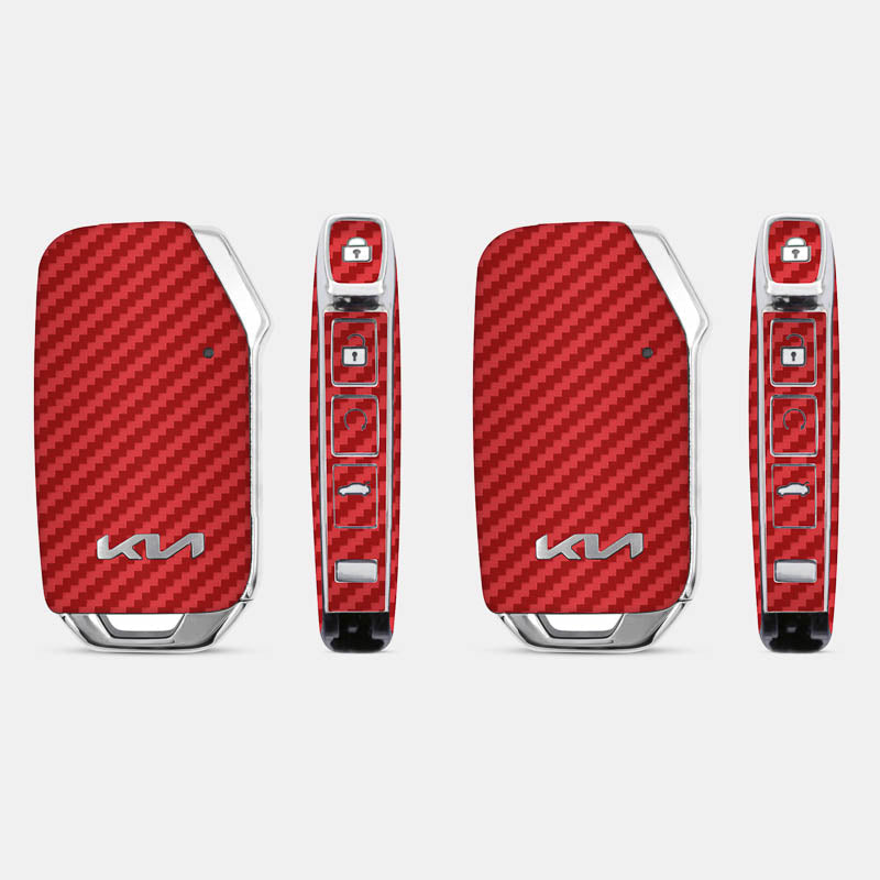 Carbon Fibre Red Key-1 + Key-2