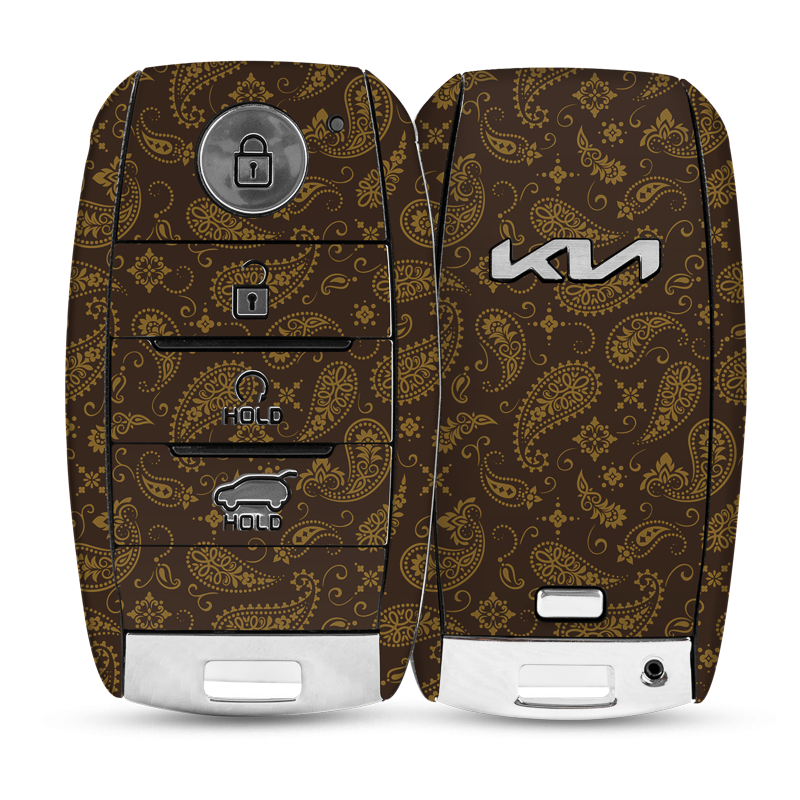 Brown Paisley Key-1