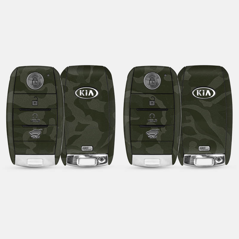 Green Camo Key-1 + Key-2