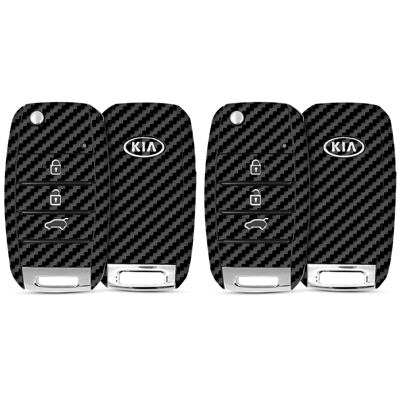 Carbon Fibre Black Key-1 + Key-2