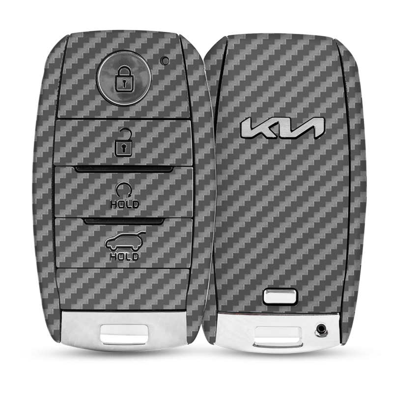 Carbon fibre grey Key 1+2