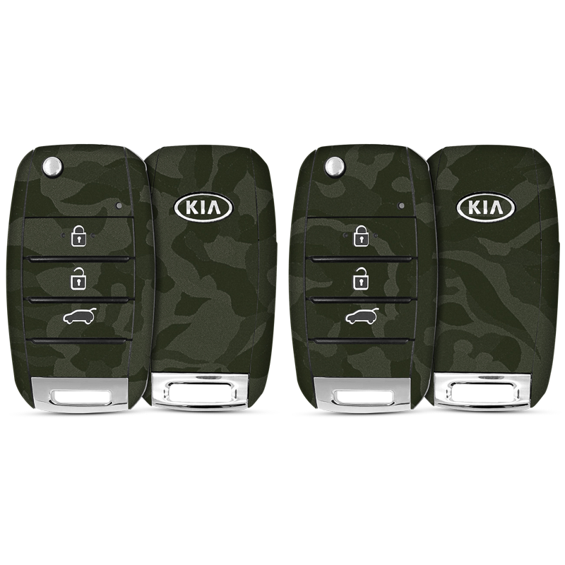 Green Camo Key-1 + Key-2