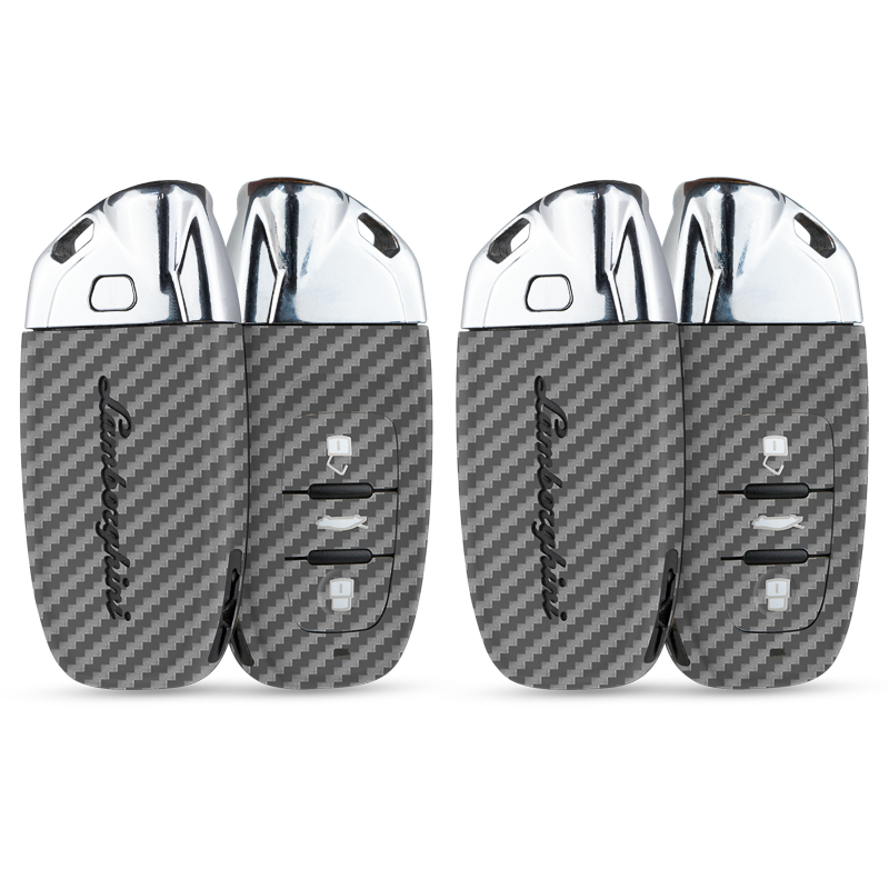 Carbon Fibre Grey Key-1 + Key-2