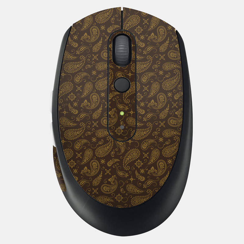 Brown Paisley Full Body