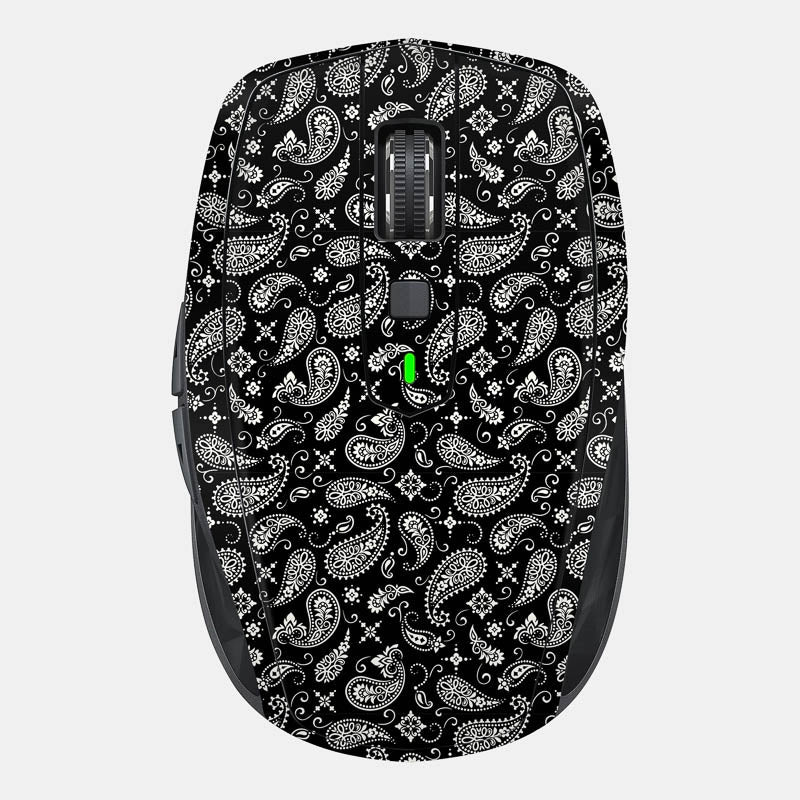 Black Paisley Full Body