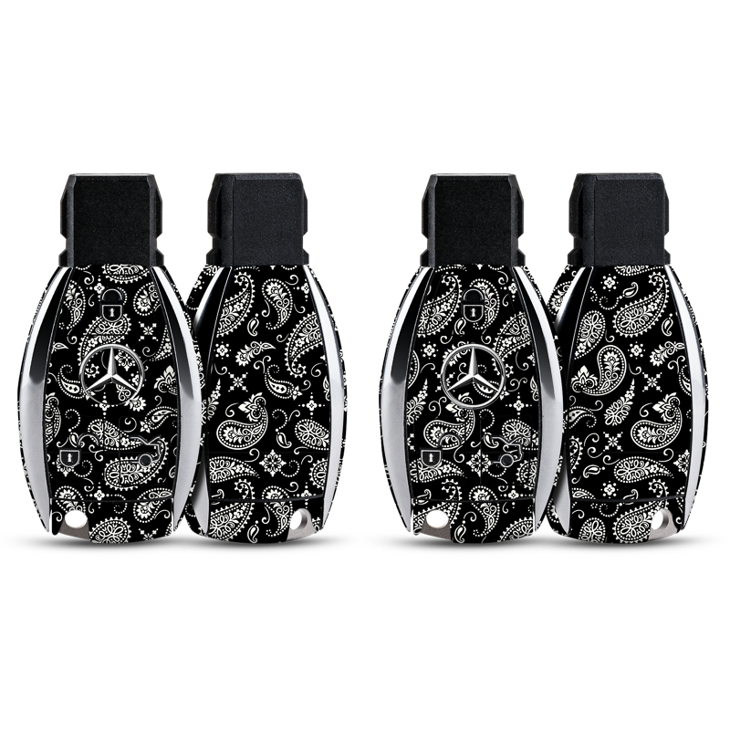 Black Paisley Key-1 + Key-2
