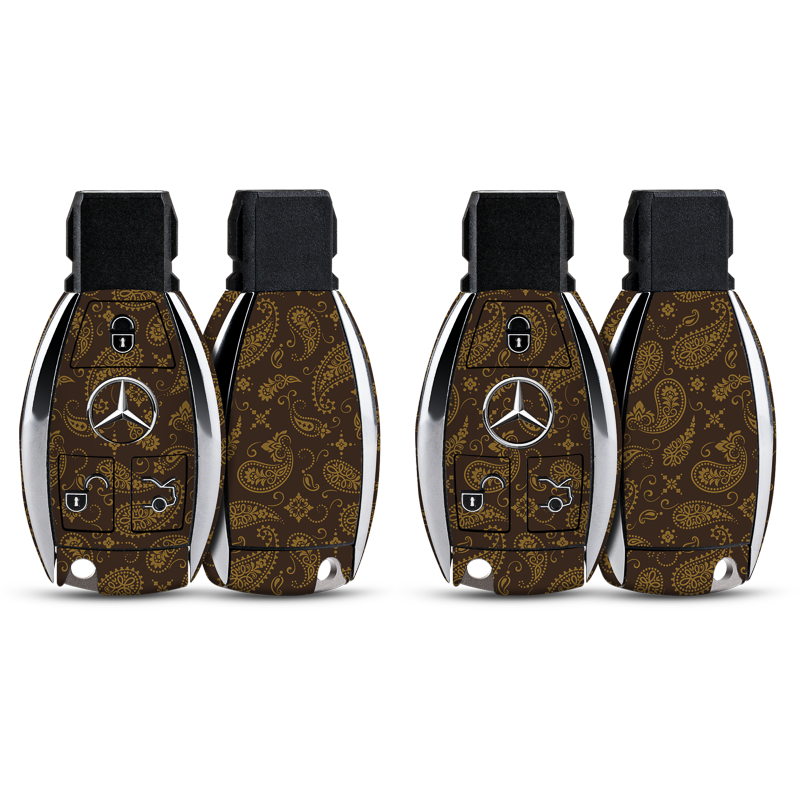 Brown Paisley Key-1 + Key-2