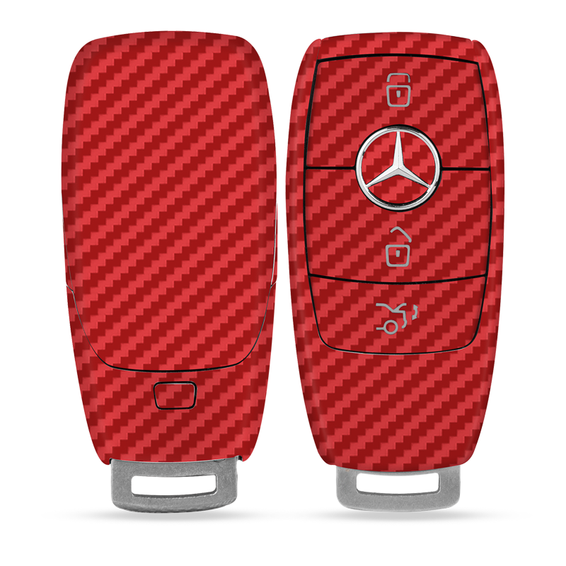 Carbon Fibre Red Key-1