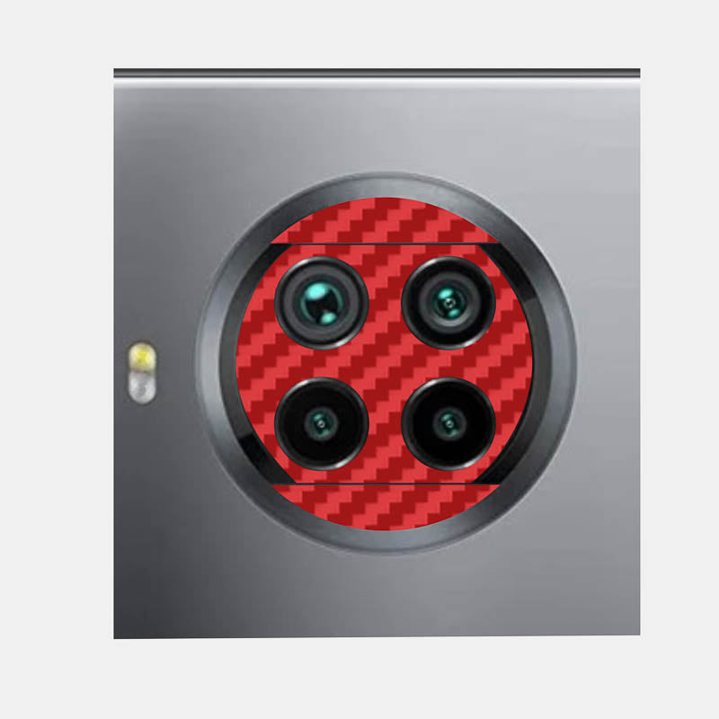 Carbon Fibre Red Pack of 2