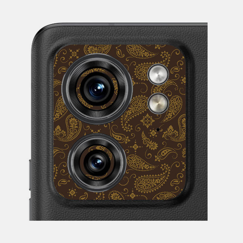 Brown Paisley Pack of 2