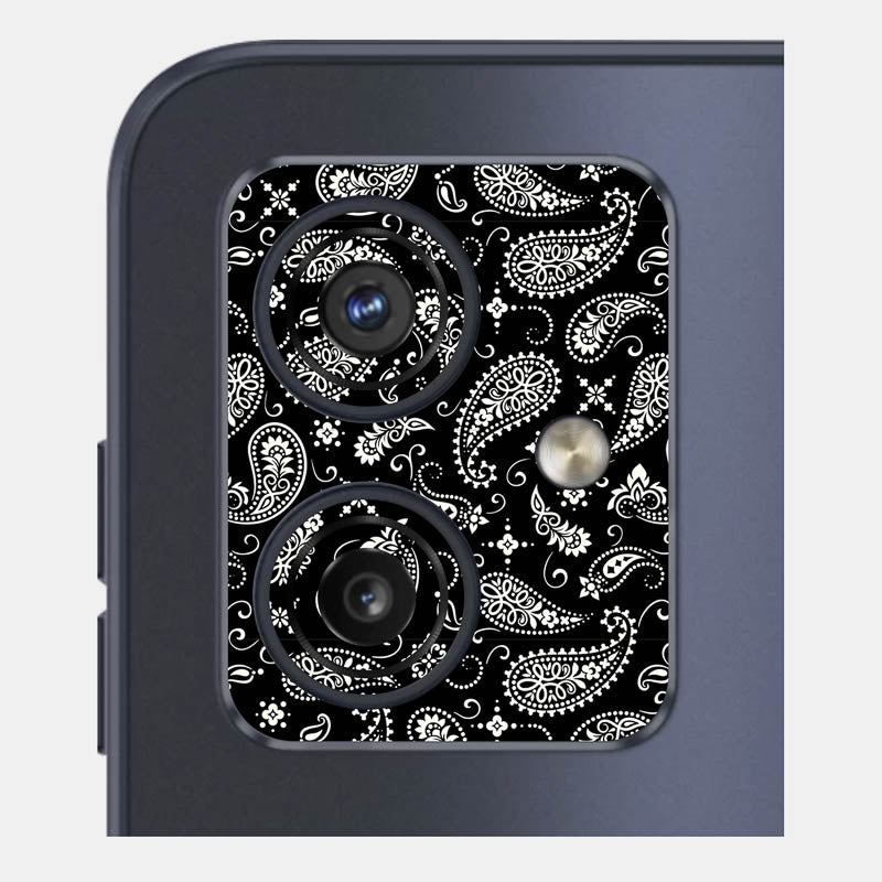 Black Paisley Pack of 2