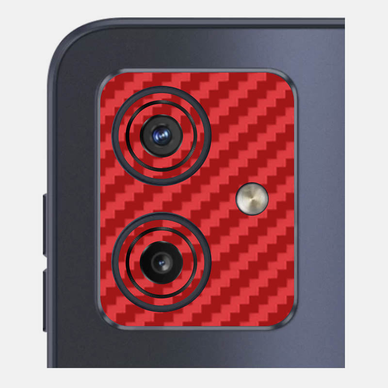 Carbon Fibre Red Pack of 2