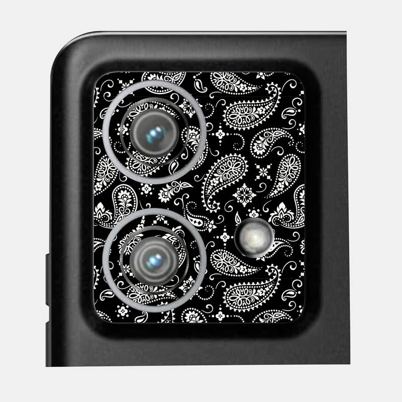 Black Paisley Pack of 2