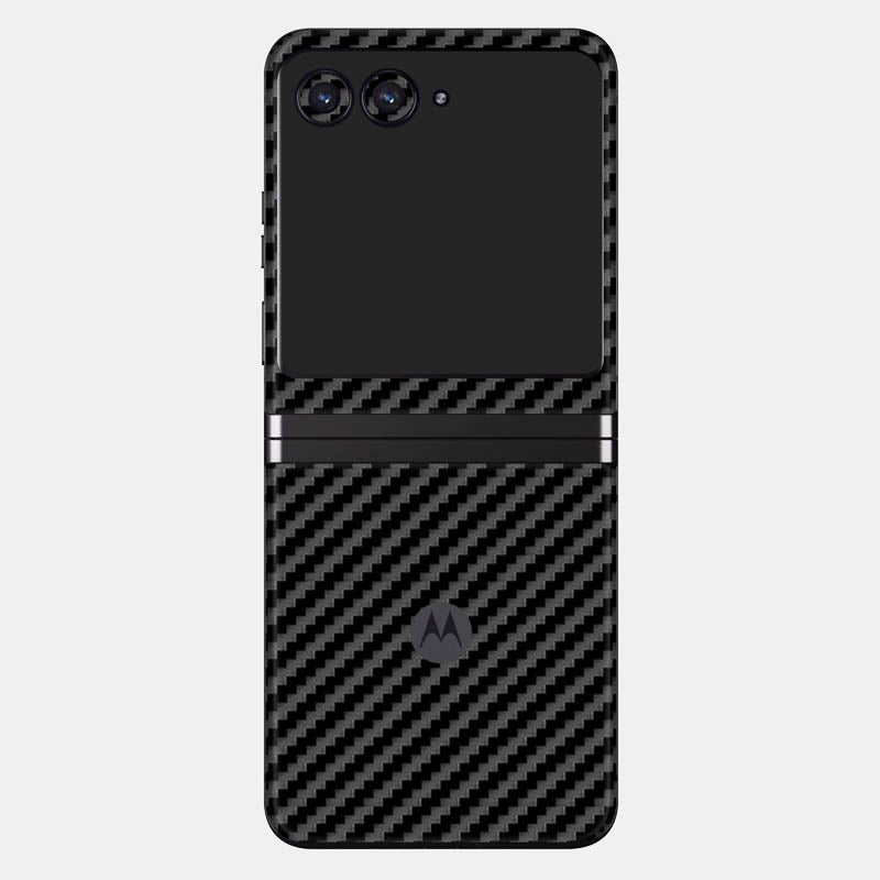 Carbon Fibre Black Glass Back