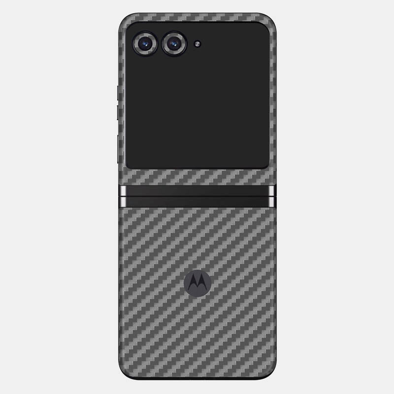 Carbon Fibre Grey Glass Back