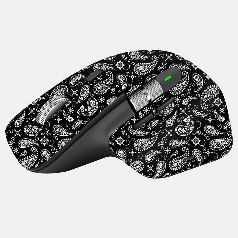 Black Paisley Full Body