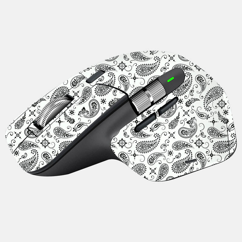 White Paisley Full Body