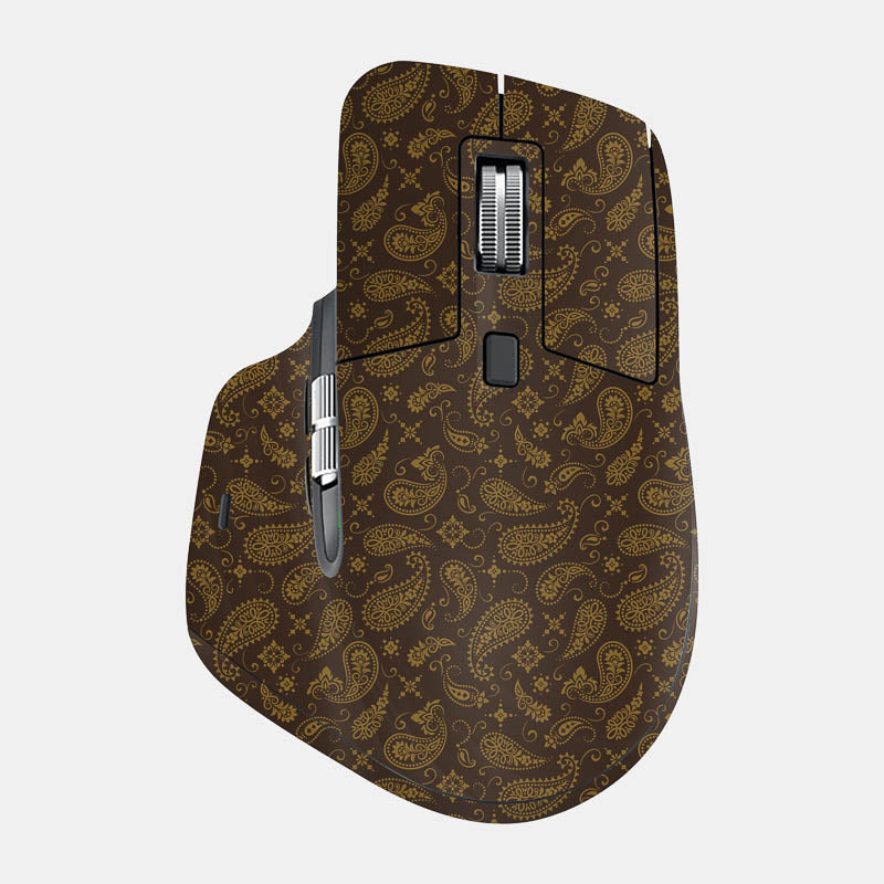 Brown Paisley Full Body