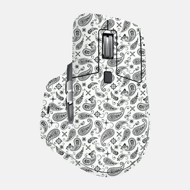 White Paisley Full Body