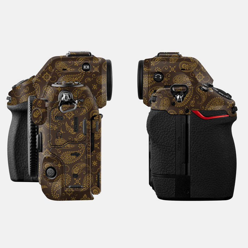 Brown Paisley Full Body