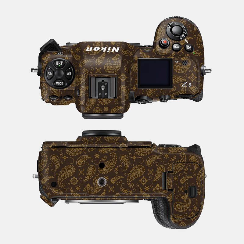 Brown Paisley Full Body