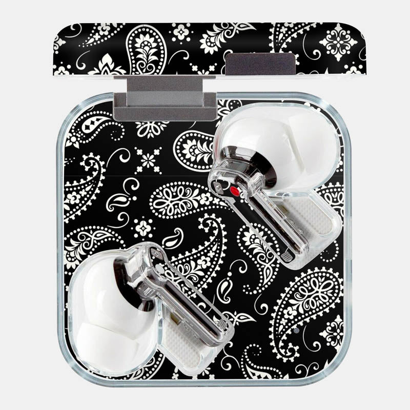 Black Paisley Full Body