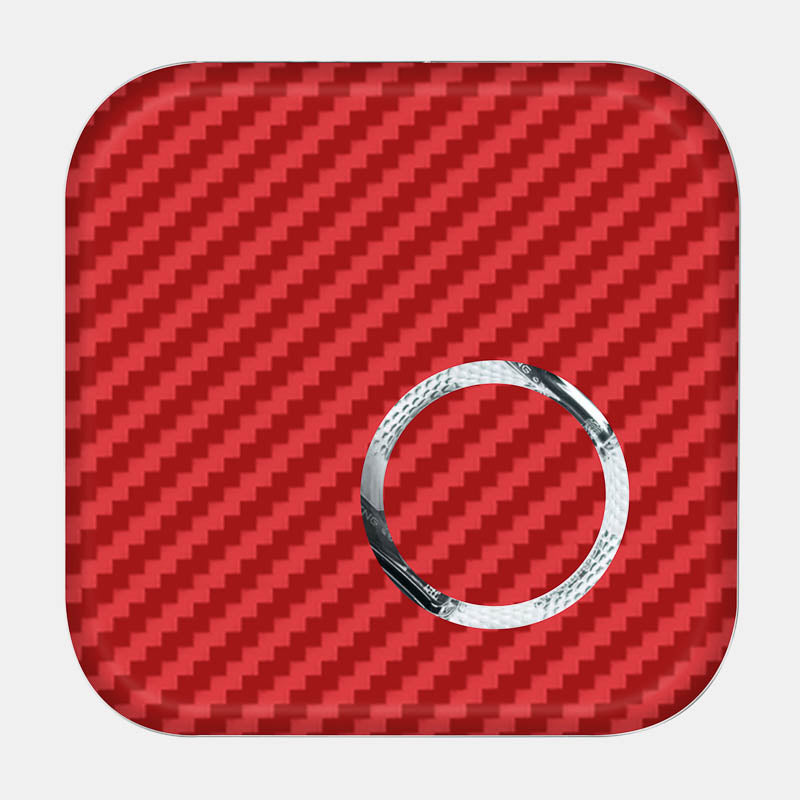Carbon Fibre Red Full Body