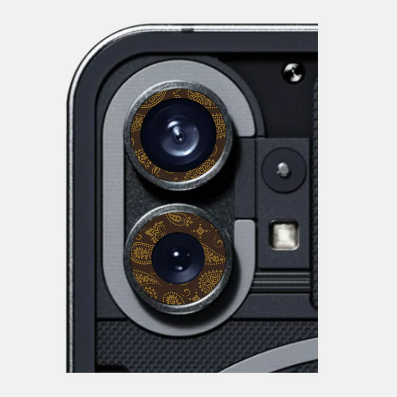 Brown Paisley Pack of 2