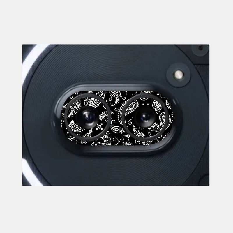 Black Paisley Pack of 2