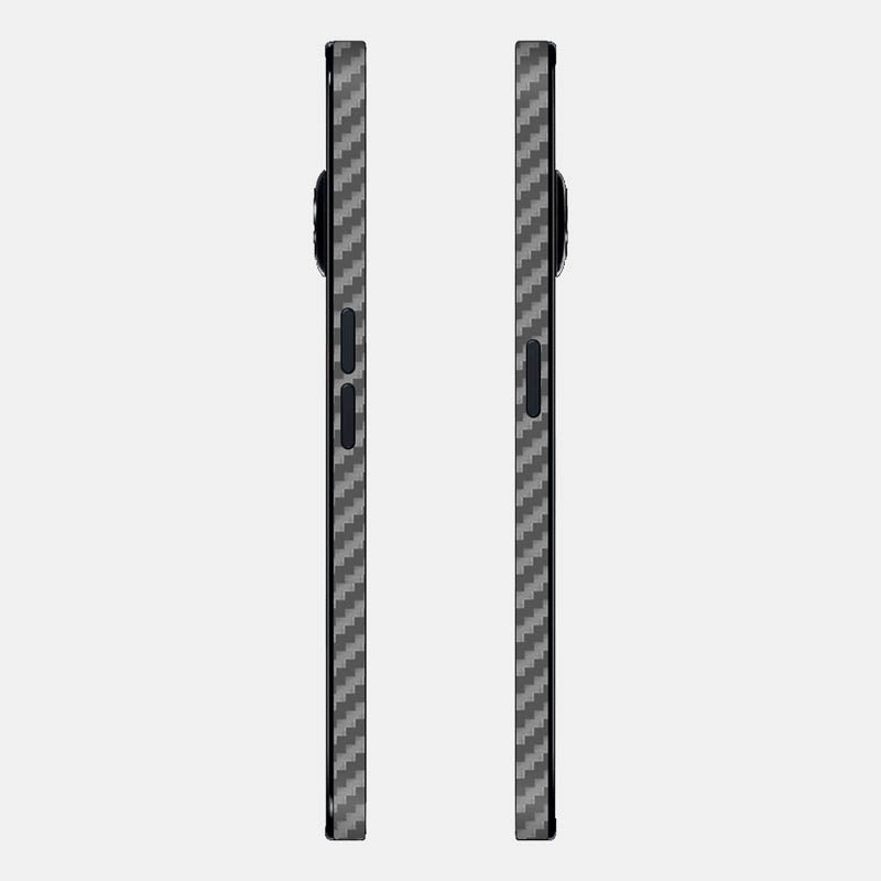 Carbon Fibre Grey Glass Back